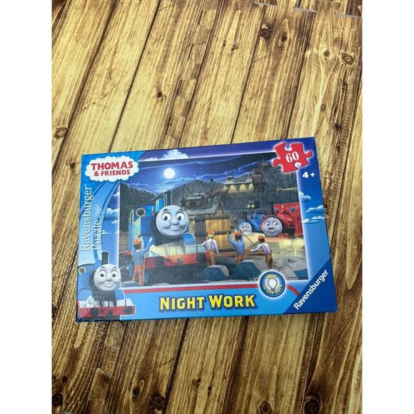 Ravensburger Thomas Night Work Glow Dark Puzzle 60pc complete - Picture 6 of 6